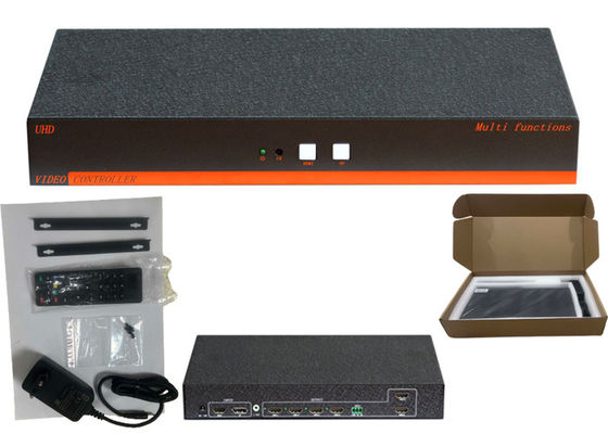 Port seriale connettore di tipo D HDMI Video Wall Controller 2x1 Wall Modes Supporto ODM