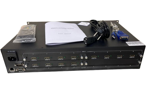 8 in 4 Out HDMI Matrix Switcher Gestione efficiente di più dispositivi