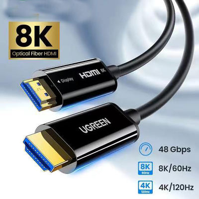 4K 60Hz Resoluzione HDMI 2.1 Cavo in fibra con supporto HDR a lunga distanza