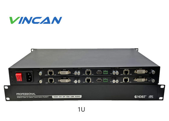 4K Ultra HD HDMI HDBaseT Extender Video Transmitter Receiver con 6 porte