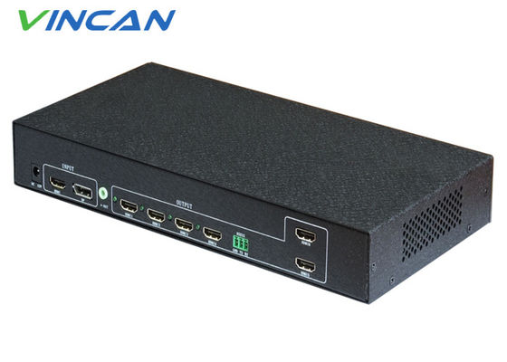 Controller video a 6 canali 2x3 3x2 con controllo RS232 per 6 TV Splicing