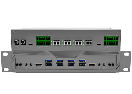 Switch Matrice KVM in Fibra Modulare con Latenza Ultra Bassa e Supporto Video Wall per Sale di Controllo