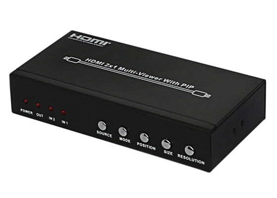 Tipo femminile porti del SEME HDMI 2x1 MultiViewer di CC 5V 1A dell'ingresso/uscita