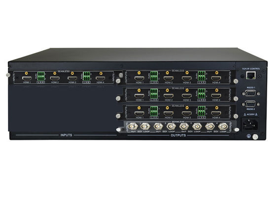 Qualità  Modular 4K UHD Video Matrix Switcher With 4 Hdmi Input SDI Output fabbrica