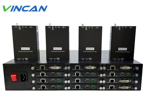 Riempitivo/separatore + ricevitori di UHD 1080p 1x12 HDMI HDBaseT 195ft