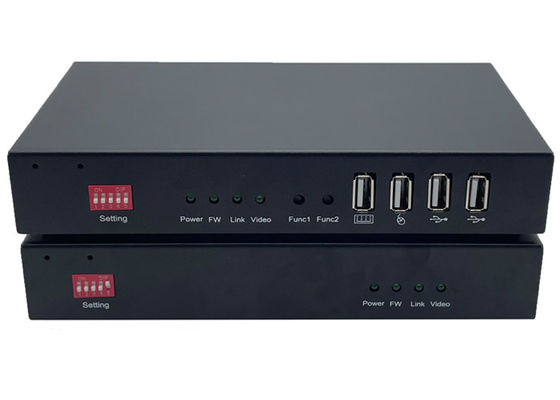 10 km Hdmi 1.4 Kvm Usb Fiber Optic Extender