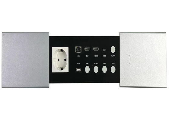 Hub multimediale di commutazione senza soluzione di continuità 2 porte di ingresso HDMI2.0 1 porta di ingresso USB-C