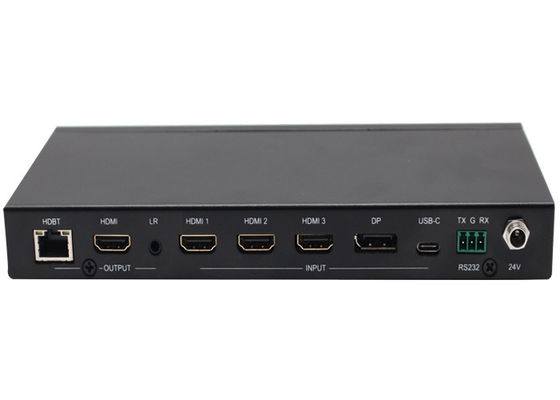 Switcher video UHD senza soluzione di continuità con ingressi multiview 5x e uscite 2x