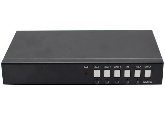 Switcher video UHD senza soluzione di continuità con ingressi multiview 5x e uscite 2x