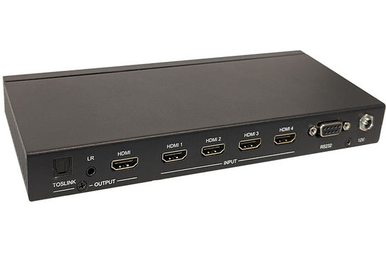 4x Input e 1x Output Switcher video UHD senza soluzione di continuità con controllo multiview