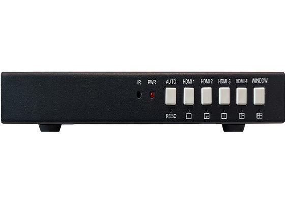 4x Input e 1x Output Switcher video UHD senza soluzione di continuità con controllo multiview