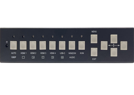 5x Input e 2x Output Switcher video UHD senza soluzione di continuità con multiview e controllo KVM