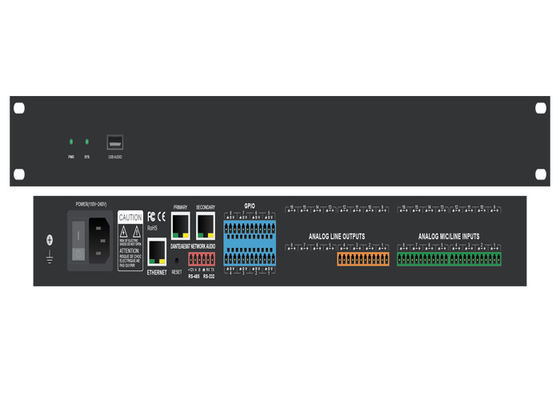 Controller audio Dante avanzato per la gestione audio in rete senza soluzione di continuità