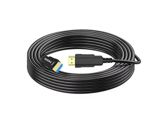 Cavo HDMI a fibra ottica a lunga distanza. Trasmissione video 4K/8K cristallina.