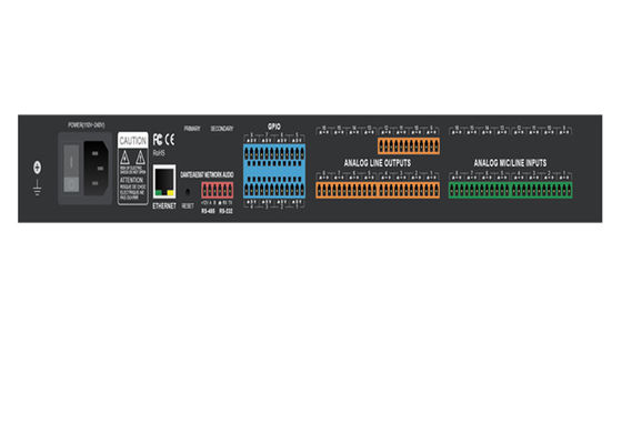 Ethernet Dante Audio Controller 8 X XLR/TRS Combo Jacks e ADI SHARC 21489 Processore