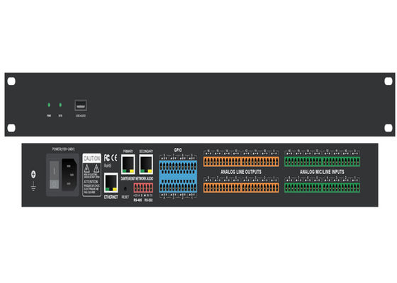 Intervallo dinamico 100dB Dante Audio Controller 7.9 X 5.9 X 2.2 Compatibile con Windows/Mac