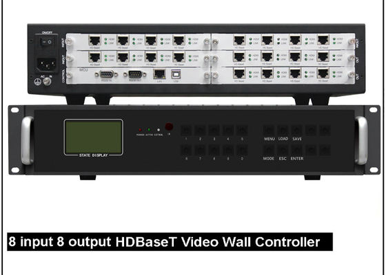 Controller video modulare a parete a più finestre con porta di uscita DVI