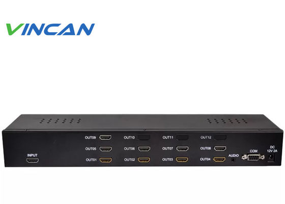 3x3 4K 60Hz Video Wall Processor con sorgenti di segnale HDMI VGA e supporto per il video wall controller