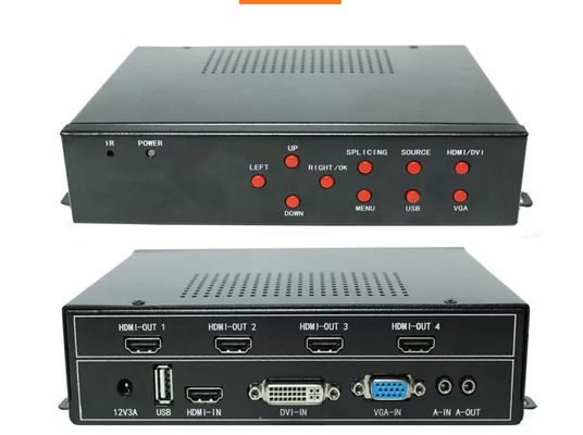 Processore video 4K UHD professionale per schermi multipiano