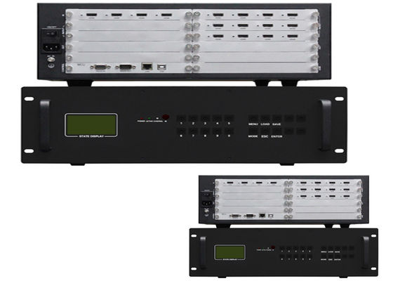 Controller video a parete HDMI a 16 canali 12 In 4 Out LED LCD Video Wall Processor