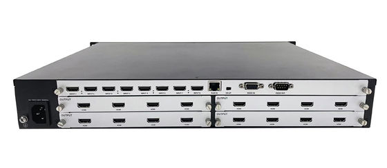 Controller modulare per videowall e processore per videowall con 3840x2160 60Hz, modalità di controllo IP e doppia alimentazione