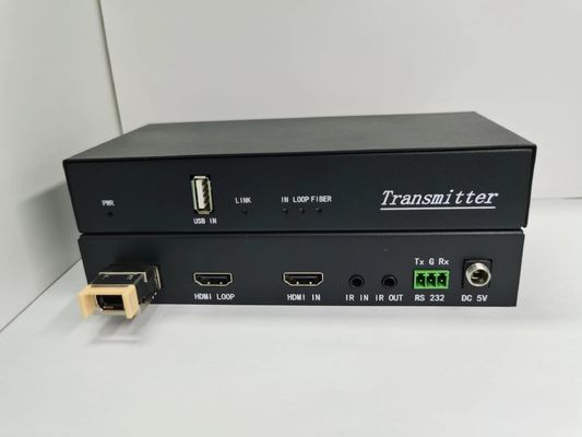 Cavo ottico HDMI MPO 4K 60Hz con ingresso/uscita IR 18Gbps Data Rate nero
