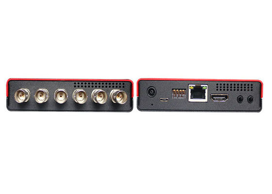 3G/HD/SD-SDI Quad Multiviewer e Switcher con display audio