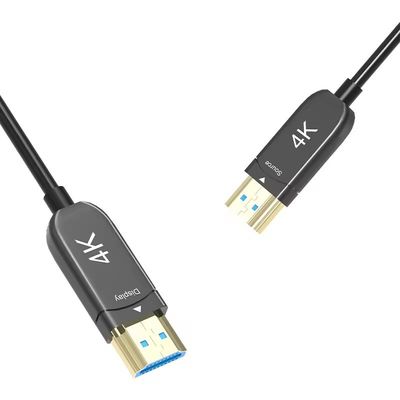 Cable HDMI a fibra ad alta velocità   Ultra HD 4K 60Hz, leggero, trasmissione del segnale stabile