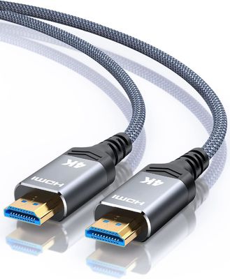 Cable in fibra ottica HDMI Ultra HD 4K lungo 100 m, stabile e senza interferenze