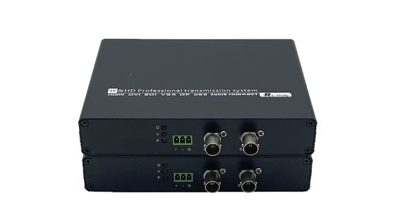 12G SDI 4K Fiber Extender - Video non compresso a lunga distanza per la trasmissione