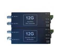 12G SDI 4K Fiber Extender - Trasmissione video non compressa per la trasmissione