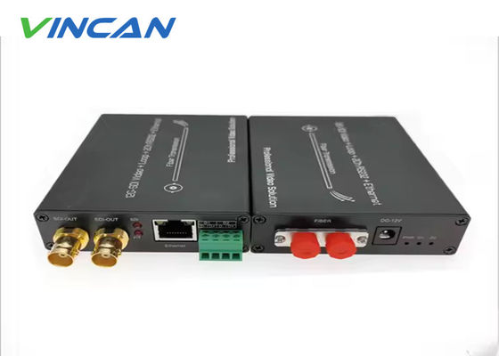 12G SDI Uncompressed 4K Video Fiber Extender. Trasmissione Ottica UHD in Tempo Reale.