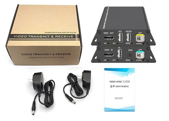 Extensore ottico 12G SDI: trasmissione video lossless 4K/60Hz fino a 20 km
