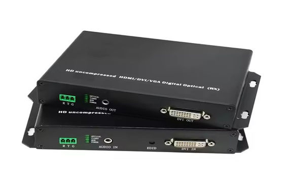 DVI Fiber Optic Extender 20km 1080p@60Hz Trasmissione DVI-D Dual Link
