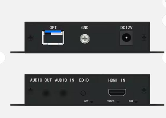 Non compresso 20 km HD HDMI Fiber Optic Extender 1920x1200@60Hz Plug And Play