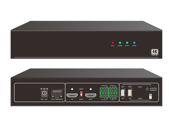 KVM-IP-1200 Estensore a doppia testa Supporto per l'estensione a doppio schermo, adatto per le transazioni finanziarie e il controllo dei dispositivi medici