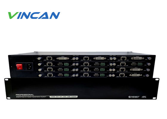 Un estensore HDBaseT professionale da rack. Trasmissione senza perdite 4K@60Hz, fino a 100 metri.