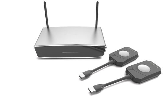 Adattatore Dongle Display HDMI Wireless 4K Input 1080P Output con Uscita Dual HDMI VGA per Streaming PC Laptop