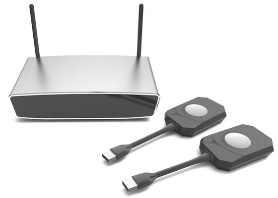 Adattatore Dongle Display HDMI Wireless 4K con crittografia AES CCMP e alimentatore da 12V DC