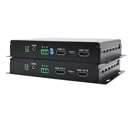 4K HDMI estensore ottico su fibra 60Hz HDMI 2.0b& 10KM LC Interface