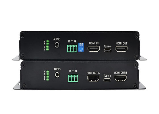 4K 60Hz HDMI estensore ottico con audio incorporato HDMI 4K estensore su fibra