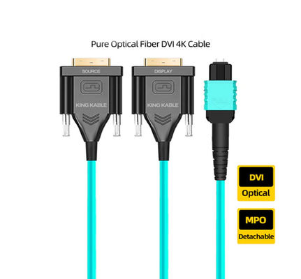 MPO Fiber Cable DVI Standard Signal Port Compatibile con DP 1.4 Protocollo Supporta 4K Ultra HD Video System