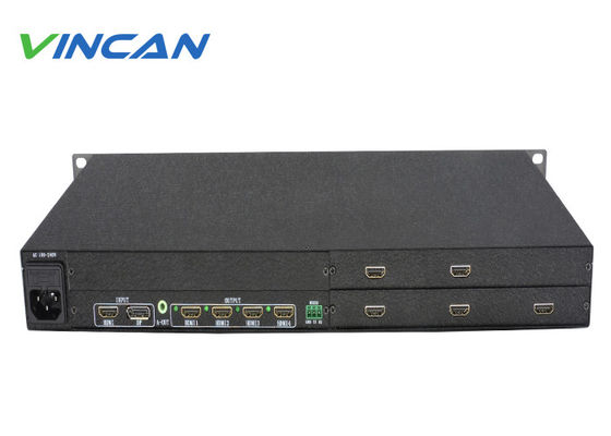 4K 1 in 9 Out HDMI Video Wall Controller per 3x3 LCD Display Setup