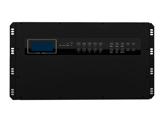7 U 136 porte Fibra Kvm Trasmettitore e ricevitore nodo Kvm Fibra matrice