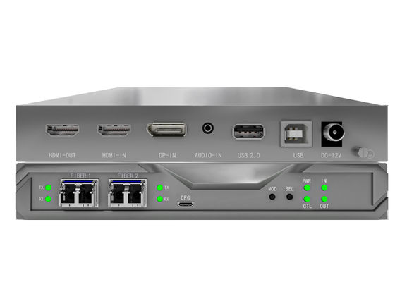 Nodo Matrice KVM in Fibra con Schede I/O SFP Integrate e Supporto 4K 4:4:4 per Controllo Videowall