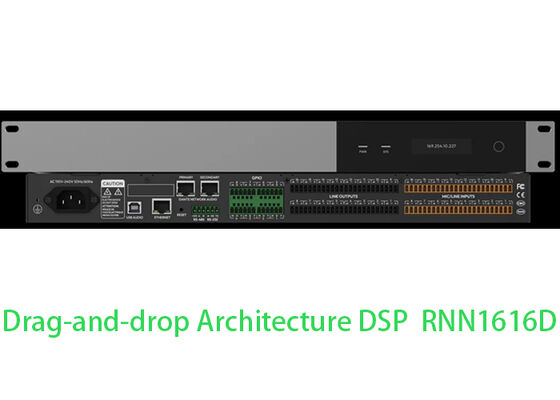 Processore DSP Dante Matrice Processore Audio DSP Mixer DSP 16x16 | Architettura Drag-and-Drop