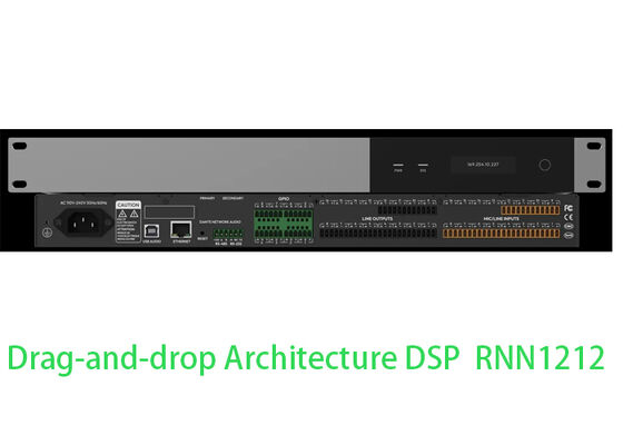 Processore Audio DSP per Sale Conferenze DSP Processore Audio AEC | Sistema di Controllo Drag-and-Drop