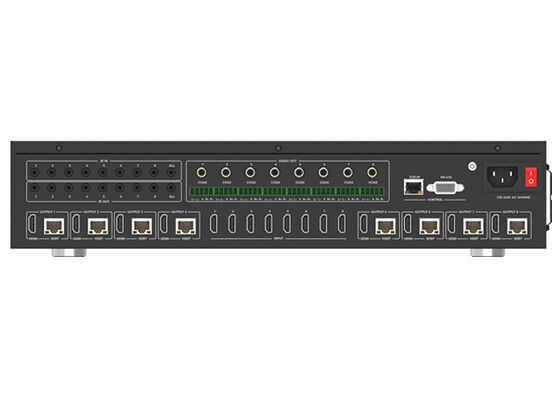 VINCAN 8x8 HDBaseT HDMI Matrix Switcher con video 4K60 4:4:4 e PoC per installazioni AV professionali