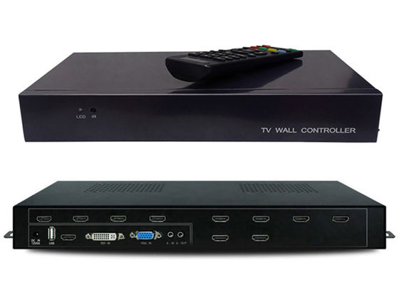 HDMI 1 in 9 verso l'esterno la video unità di elaborazione 2x2 3X3 3x2 4x2 della parete di 1080P VGA