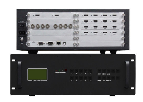 3.5U che riveste la video uscita di Ch 1080P HDMI dell'unità di elaborazione 16 della parete della matrice 4k